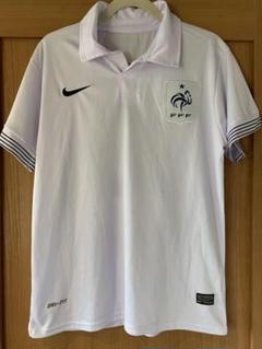 フランス代表Nike Dri-FIT ホワイト シャツ