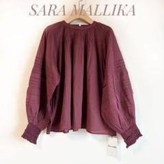 古着人気アイテム Sara Mallikaサラマリカ ピンタックブラウス プルオーバー トップス
