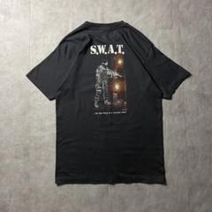 【入手困難】80s 特殊部隊 S.W.A.T. Tシャツ 両面プリント アメカジ
