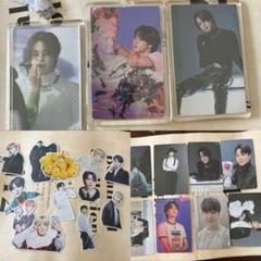 BTS ジミン ハンドメイド キーホルダー 3個 トレカ シール 推し活