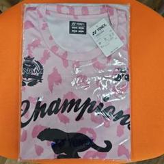 【新作入荷!!】 トナミ メルカリ - Oサイズ チャンピオンシャツ ピンク YONEX tonami ウェア