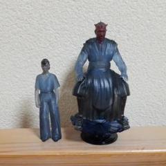 ホットトイズ スターウォーズ ダースモールとキーラ フォログラム フィギュア