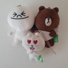 【最終値下げ】LINE TOWN　ぬいぐるみ　3点セット
