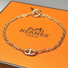 美品 エルメス HERMES PARIS ブレスレット HERMES エルメス ブレスレット セリエ ルーピング レディース