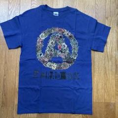 PARADOX 青 Tシャツ Mサイズ 花柄デザインOLEDICKFOGGY