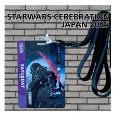 スターウォーズ・セレブレーション 2025　入場バッジ ダース・ベイダー 黒