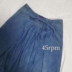 45rpm インディゴ　デニム　スカート 藍染 サイズ 1 m73596392437_1.jpg?1687750053