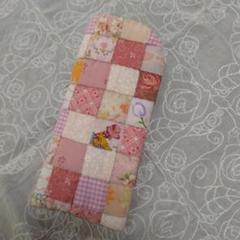パッチワークのメガネケース