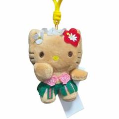 新品未使用　ハワイ限定　日焼けキティ　 ぬいぐるみ 　サンリオ　キーホルダー