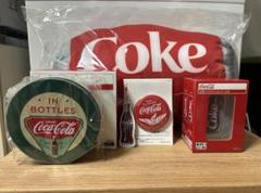 タイトーくじ Coca-Cola® B賞冷感クッション+C賞+E賞+F賞