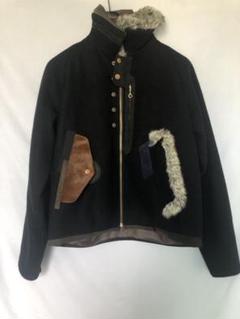 【超希少】kolor 17A/W メルトンウールジャケット ネイビー kolor 17aw メルトンウールジャケット リョウマツモト - メルカリ