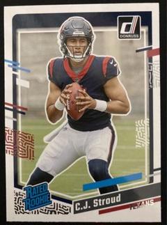 CJ Stroud Donruss Rated Rookie NFLカードのサムネイル