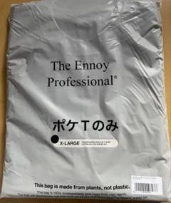 Ennoy POCKET SS T-SHIRT エンノイ 黒 BLACK XL