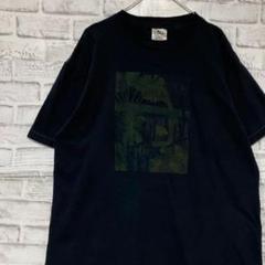 USA製90sヴィンテージTシャツ！シングルステッチ　ブラック半袖古着XL722