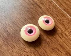 ドールアイ 14mm ピンク　追視　幼SD