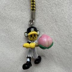 阪神タイガース トラッキー 岡山 桃 ストラップ グッズ