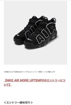本日最終価格 NIKE AIR MORE UPTEMPO モアテン 26.0cm