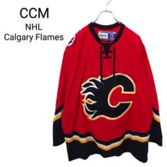 NHL カルガリーフレームス アイスホッケー ゲームジャージ 2025年最新】NHL カルガリーの人気アイテム - メルカリ