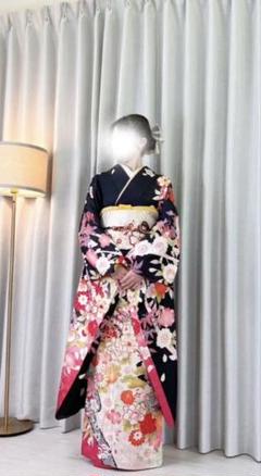 振袖フルセット【52】正絹　成人式　卒業式 振袖フルセット【47】正絹 成人式 卒業式 - メルカリ