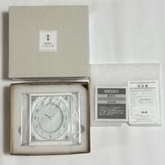 未使用 SEIKO エンブレム HW565W 置時計 銀座和光 - メルカリ