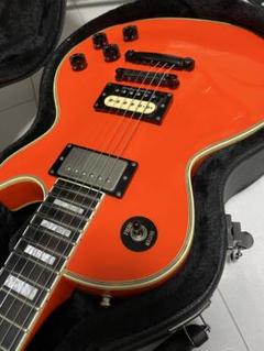 希少限定生産激レア Edwards エドワーズレスポール　エレキギター オレンジ 希少限定生産激レア Edwards エドワーズレスポール エレキギター
