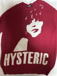 【30％OFF】 希少】ヒステリックグラマー ヒスガール 赤 M セーター ニット トップス