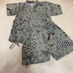 動物柄 甚平 サイズ90上下