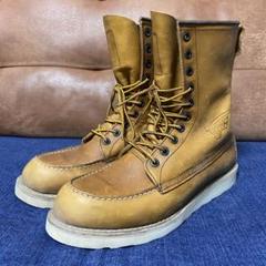 【7D 10年】美品 レッドウィング redwing 877 オロイジナル羽刻印 7D 箱付 DEAD 犬刻印 97年】レッドウィング 877 ロング アイ