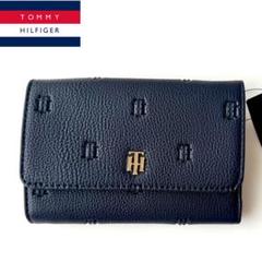 Tommy Hilfiger 三つ折り財布 ネイビー
