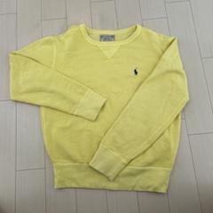 90s ラルフローレン スウェット L イエロー 90s ポロ ラルフローレン ワンポイント スウェット 黄 XL