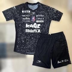 モ*︎様 支給品 2022 ファジアーノ岡山 上下セット スタッフ トレーニング 支給品 2023 ファジアーノ岡山 トレーニングウェア 上下セット