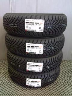3400】20/22年 155/65R14 オールシーズンマックス ヴェルバ