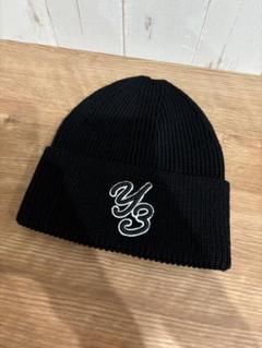 極美品 Y3 ニット帽 Y-3 CL BEANIE Y-3│Y-3 ワイスリー