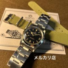 ◇★アンティーク MCG腕時計 デイト NH35 ☆※アンティーク MCG 腕時計 ダメージミラーダイヤルNH35 - メルカリ