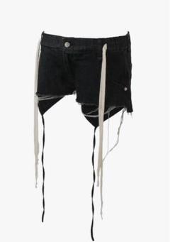 theredthread Slace upshorts blackショートパンツ theredthread Slace upshorts blackショートパンツ