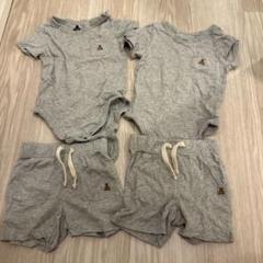 最終値下げGAP ボディスーツとショートパンツセット 12-18ヶ月