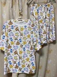 ポケモン エメフィール ルームウェア 上下セット Tシャツ ハーフパンツ ☆ポケモン ルームウェア 半袖 上下セットaimerfeel