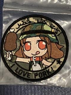 ぴくせるまりたん ワッペン② メル力り ぴくせるまりたん じえいたん ワッペンまとめ売り⑧ メル力り