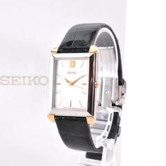 未使用 SEIKO 4J41-0AS0 スクエア 腕時計 箱、保証書、説明書付き 未使用 SEIKO 4J41-0AS0 スクエア 腕時計 箱、保証書、説明書