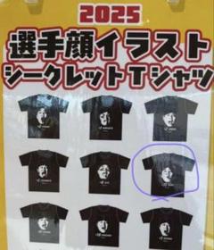 【入手困難】阪神タイガース シークレット 顔いっぱいTシャツ 才木浩人 阪神タイガース】シークレット 選手顔柄Tシャツ #35 才木浩人
