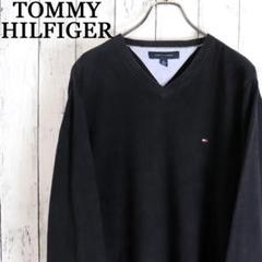 TOMMY HILFIGER トミーヒルフィガー コットンVネックセーター