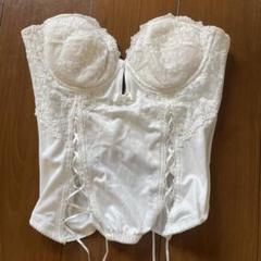 bridalbloom ショートビスチェセット C70【ホワイト】 ショートビスチェ お背中開きの広いウェディングドレスに対応
