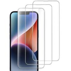 JEDirect iPhone14Plus 3枚 保護フィルム ガラスフィルム