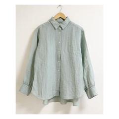 m217_IENA 極美品✨21SS☘️ヴィンテージワッシャーオーバーシャツ 羽織