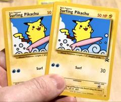 ポケモン なみのりピカチュウ エラーカード2枚組 激レア - メルカリ
