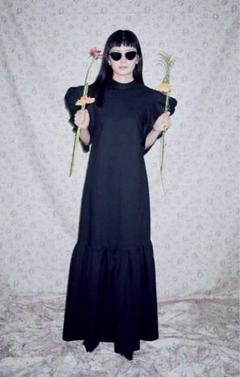 john BLACK MUTTON SLEEVE DRESS litmusのサムネイル
