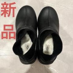 新品　UGGタスマンX ブラックカラー26cmスリッポン UGGのスリッポンシューズ「タスマン」“オールブラック”の限定