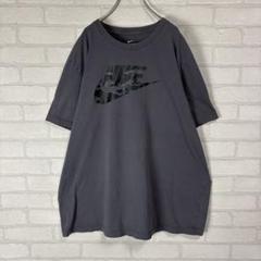 NIKE ナイキ ビックロゴ オーバーサイズ プリントtシャツ 2XL グレー