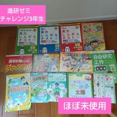 進研ゼミ小学講座3年生実力しんだんテスト自由研究工作漢字ポスター学習テキスト