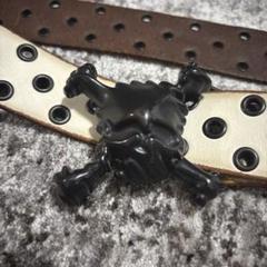 OAKLEY 3D スカル ベルト デッドストック 00s skull belt 00s archive oakley skull belt brown - メルカリ